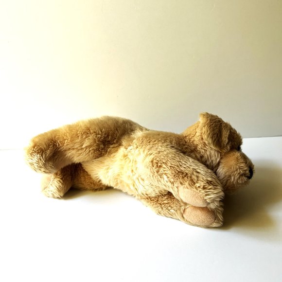 Aurora 12" Goldie Golden Doodle Dog Flopsie Plush Stuffed Animal Toy #31117 - Picture 6 of 9